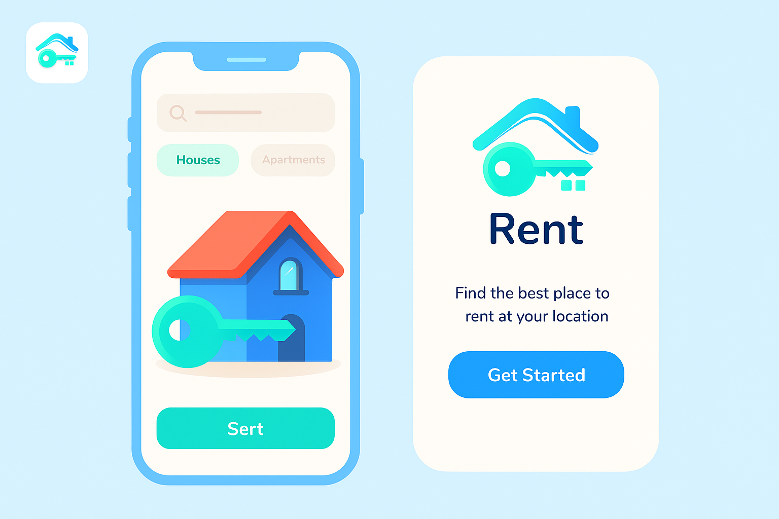 Rent Manager - Interface Mobile